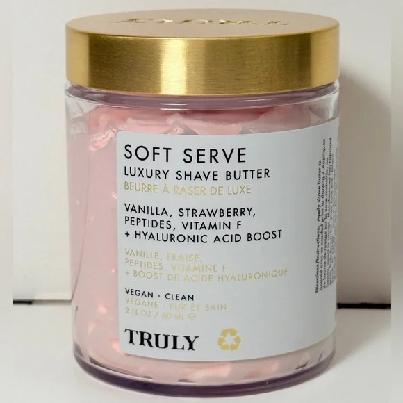 TRULY Soft Serve Luxury Shave Butter - NEW - Picture 1 of 3